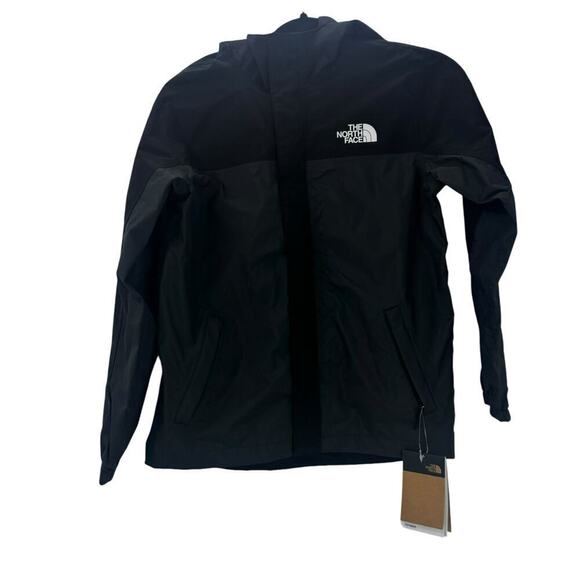 The North Face Boys Antora Rain Asphalt Grey Dryvent Jacket Size L 12 NWT - Picture 3 of 12